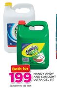 Handy Andy And Sunlight Ultra Gel-5Ltr