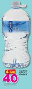 Aquelle Natural Water-4 x 5Ltr