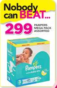 Pampers Mega Pack Assorted