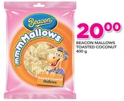 Beacon Mallows Toasted Coconut-400g
