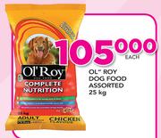 Ol'Roy Dog Food Assorted-25Kg