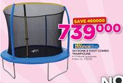 BounceKing Skyzone 8 Foot Combo Trampoline