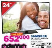 Samsung 24" Series 4 LED TV UA24H4100