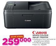 Canon MX494 Colour Inkjet Printer