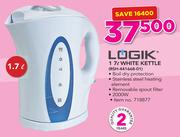 Logik 1.7Ltr White Kettle RSH-441668-01