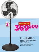Logik 45Cm Pedestal Fan HVP-45