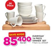 Everyday 16 Piece Dinner Set-Per Set