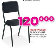 Rickstacker Black Chair