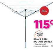 Home Quip 30m 3 Arm Rotary Dryer