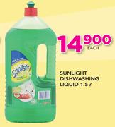 Sunlight Dishwashing Liquid-1.5Ltr