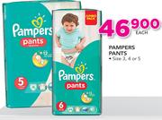 Pampers Pants Size 3,4 Or 5-Each