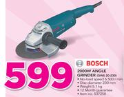 Bosch 2000W Angle Grinder GWS 20-230