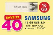 Samsung 16 GB USB 3.0 MUF-16BA-APC