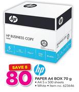 HP Paper A4 Box-70g