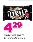 M & M's Peanut Chocolate-45g