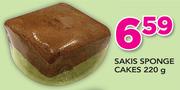 Sakis Sponge Cakes-220g