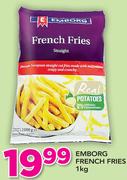 Emborg French Fries-1Kg
