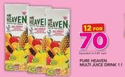 Pure Heaven Multi Juice Drink-12 x 1Ltr