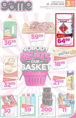Game : Namibia (22 Dec - 24 Dec 2016), page 1