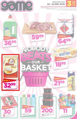 Game : Namibia (22 Dec - 24 Dec 2016), page 1