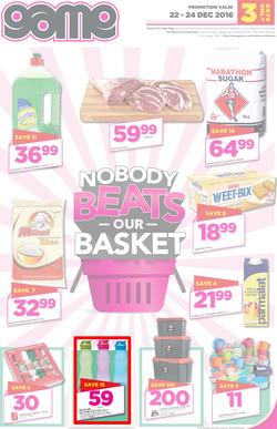 Game : Namibia (22 Dec - 24 Dec 2016), page 1
