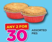 Assorted Pies-For 2