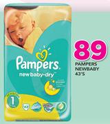 Pampers Newbaby-43's