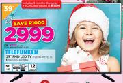 Telefunken 39" FHD LED TV TLEDD-39FHD A