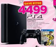 PS4 500GB Slim Console Plus FIFA 17