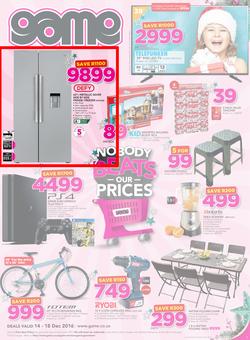 Game : Nobody Beats Our Prices (14 Dec - 18 Dec 2016), page 1