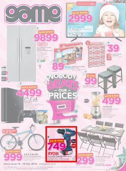 Game : Nobody Beats Our Prices (14 Dec - 18 Dec 2016), page 1