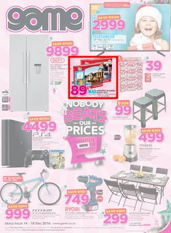 Game : Nobody Beats Our Prices (14 Dec - 18 Dec 2016), page 1