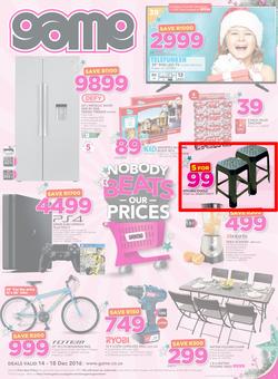 Game : Nobody Beats Our Prices (14 Dec - 18 Dec 2016), page 1
