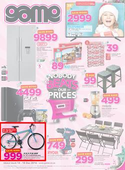 Game : Nobody Beats Our Prices (14 Dec - 18 Dec 2016), page 1