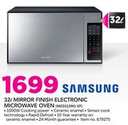 Samsung 32Ltr Mirror Finish Electronic Microwave Oven ME0113M1 XF