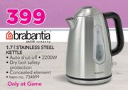 Brabantia 1.7Ltr Stainless Steel Kettle