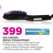 Homemark Igia Ceramic Brush/Straightener