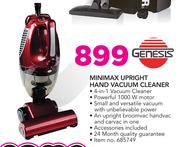 Genesis Minimax Upright Hand Vacuum Cleaner