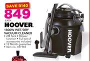 Hoover 1800W Wet/Dry Vacuum Cleaner