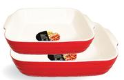 26.5cm Red Square Roaster-Each