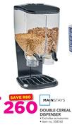 Mainstays Double Cereal Dispenser