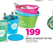 Metal Ice Bucket Or Tub-Each