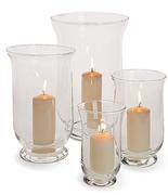 Set Of 4 Hurricane Lamps
