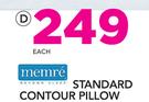 Memre Standard Contour Pillow-Each
