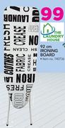 The Laundry House 92cm Ironing Board