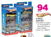 Hot Wheels 3 Pack Car Set-Per Set