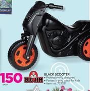 Big Jim Black Scooter