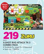Zuru X-Shot Bug Attack TK-3 Combo Pack-Each