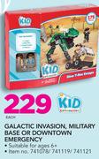 Kid Connection Galactic Invasion,Military Base Or Downtown Emergency-Each