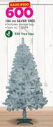 180cm Silver Tree